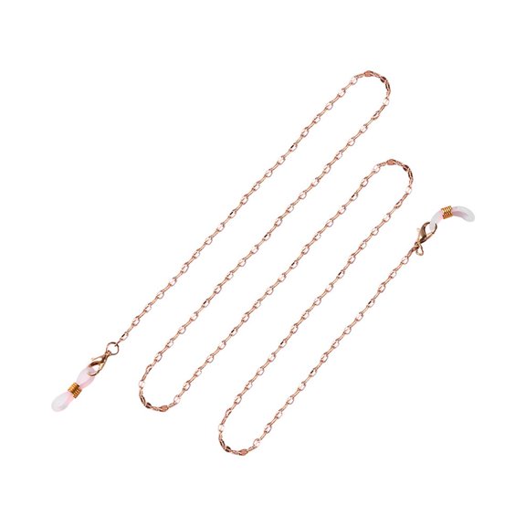 Women's Simple Indentation Sunglasses Chain Hanging Neck Anti-glass Ropes