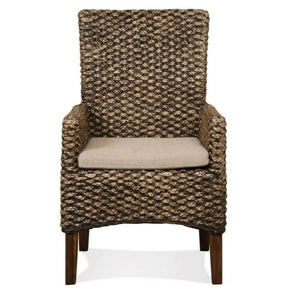 Bowery Hill Contemporary Chairs Dining Chair in Hazlenut