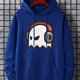 thumbnail image 1 of Ghost Wearing Headphones Print Hoodie, Sudaderas Con Capucha Para Hombres, Sudadera Con Capucha Casual Para Hombres Con Diseño Gráfico Y Bolsillo Canguro Para Primavera Y Otoño, Como Regalos, 1 of 4