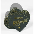 thumbnail image 3 of Inkdotpot Real Gold Foil Happy Retirement Tags Favor Hang Paper Tags 100 Pieces, 3 of 6