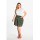 thumbnail image 1 of Falda Con Flores Verde Multicolor Dama Mundo Terra 026255, 1 of 2