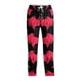 thumbnail image 7 of Trgacdwlo Halloween Pajamas Pants Men Ghost Pumpkin Print Men Pajama Pants Elastic Waist Drawstring Fall Winter Men Lounge Pants, 7 of 7