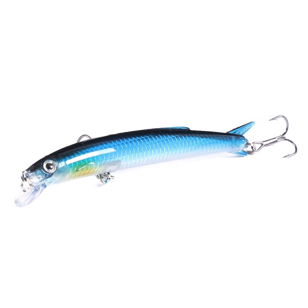 HENGJIA Fishing Lures Large Hard Bait Minnow VIB Lure with Treble Hook Life-Like Swimbait Fishing Bait Popper Crankbait Sinking Lure for Trout Bass Walleye Redfish