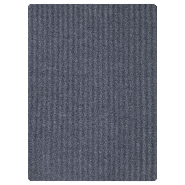 Ottomanson Lifesaver Collection Utility Ribbed Garage Mat/Patio/Entryway Rug