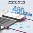thumbnail image 6 of Type C Fast Charger, 4pcs KIGPOZI 18W Charging Block with 6FT USB C Cable Fast Charging Cable Cord USB A to Usb C Cable,USB Wall Charger Block Plug Quick Android Charger USB Plug Adapter[Multicolor], 6 of 8