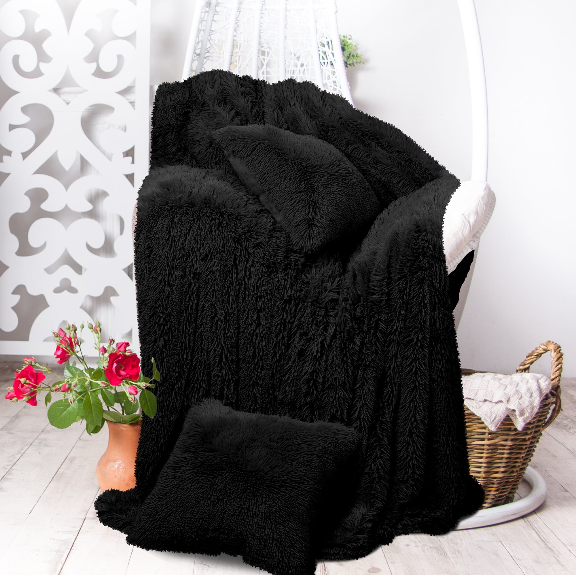 Details about   Faux Fur Fleece Throw Soft Warm Mink Large Sofa Bed Thick Blanket Double & King 