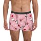 thumbnail image 1 of Balery Gnome With Heart Calzoncillos bóxer para hombre, ropa interior de algodón suave y transpirable con cinturilla de nailon-Small, 1 of 5