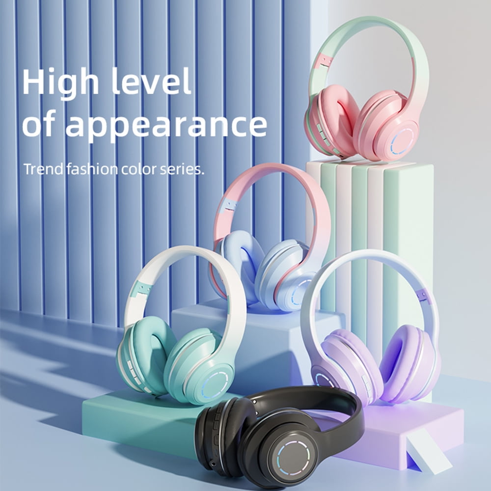 Docooler Kids Wireless Bluetooth Headphone Fashion Cute Headset for Girls Boys thumbnail 4