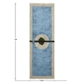 thumbnail image 3 of Casavani - 12'x15' Blue Block Printed Cotton Area Rugs for Living Room Outdoor Patio Rugs, 3 of 7