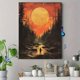 thumbnail image 4 of Qisvanset 12x16 Inch With Frame 2D Flat Wall Art Vintage Hymn Bible Verse Landscape Religious Home Gift, 4 of 8