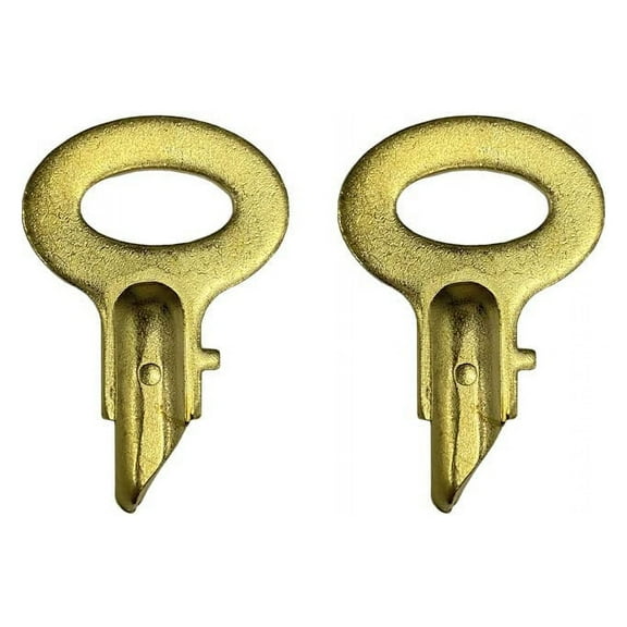 2 Pack Ignition Keys Replacement for Allis Chalmers White Case IH Oliver Tractor Skidder - 231713, 611105A, 72162639 (2)