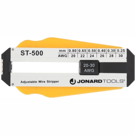 UPC: 0811490010178 | Jonard Tools ST-500  Adjustable Stripper 20-30 AWG