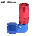 thumbnail image 5 of AN8 90 Degree Female Swivel Coupler 6061 Aluminum Alloy Car Fuel Oil Hose End Fitting Adaptor, 5 of 6
