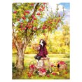 thumbnail image 1 of Cuadros Decorativos 53x72cm Figura de niña 11CT Costura DIY Kit de punto de cruz estampado (DX1074) Tmvgtek embutido en tela, 1 of 9