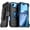 Black Blue, variant on Apple iPhone 17 Air Defender Case - Green/Black