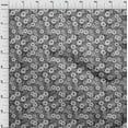 thumbnail image 4 of oneOone Cotton Cambric Gray Fabric Floral Craft Projects Decor Fabric Printed By The Yard 42 Inch Wide, 4 of 5