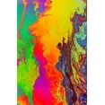 thumbnail image 2 of Jones, Adam 11x14 White Modern Wood Framed Museum Art Print Titled - Abstract pattern in oil spilled in small stream-Costa Rica, 2 of 4