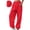Red, variant on Women's Plus Size Sweatpants Pants Trousers And Trousers Solid Color Running Fitness Sports Pants With Three Pockets