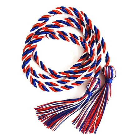 

Graduation Honor Cord Tassels Cord (67 Long in Total Colorful)
