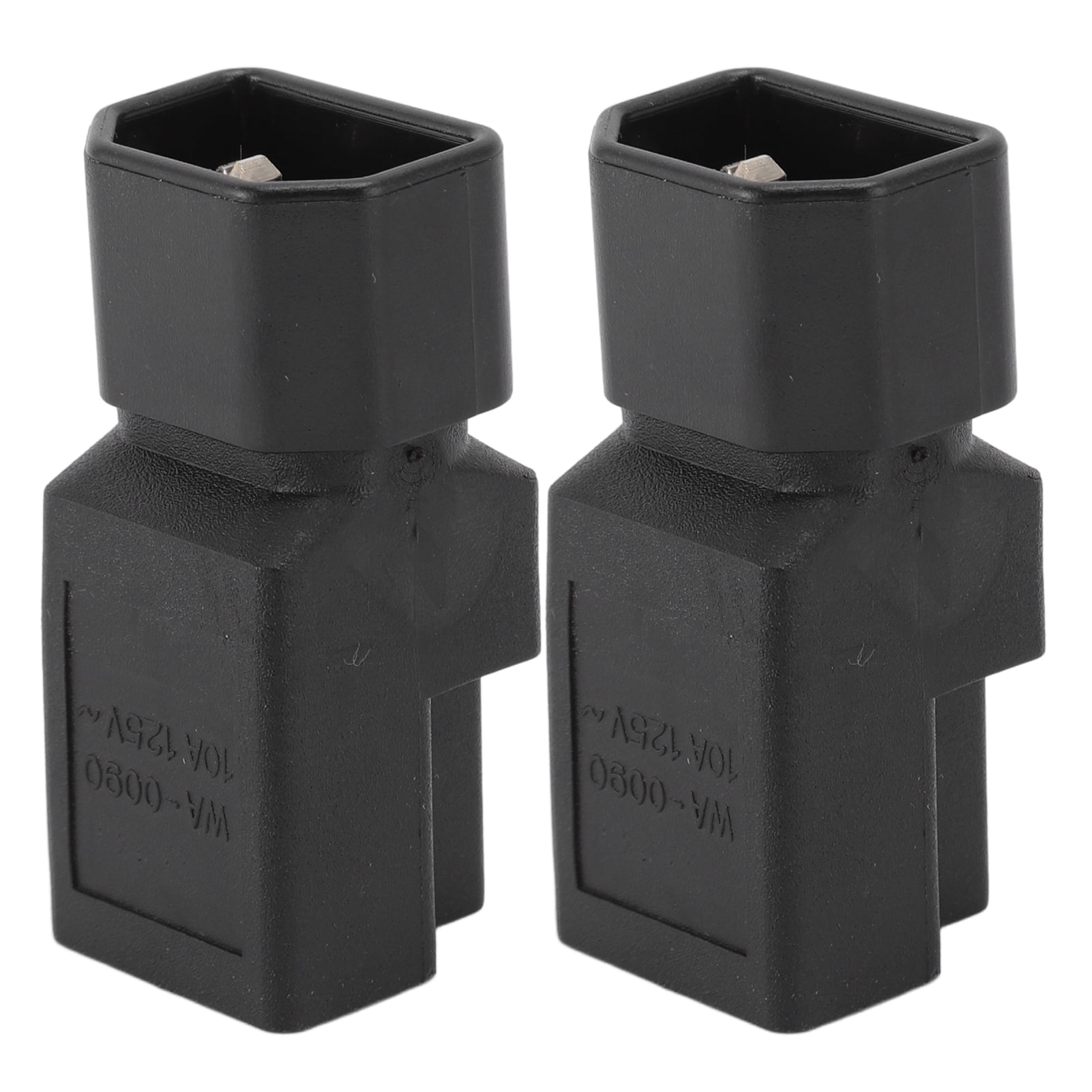 C14 To 5-15R AC Power Adapter - Male To Female 10A 125V CE/ROHS Compliant