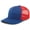Royal/Red/Royal, variant on 105PPerforated 5-Panel Trucker Snapback Cap