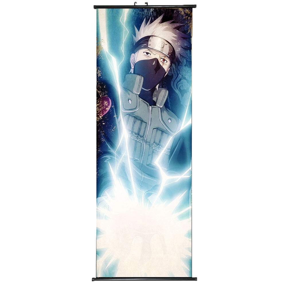 Anime Naruto Poster Naruto Wall Scroll Poster Extra-Long Style Fabric