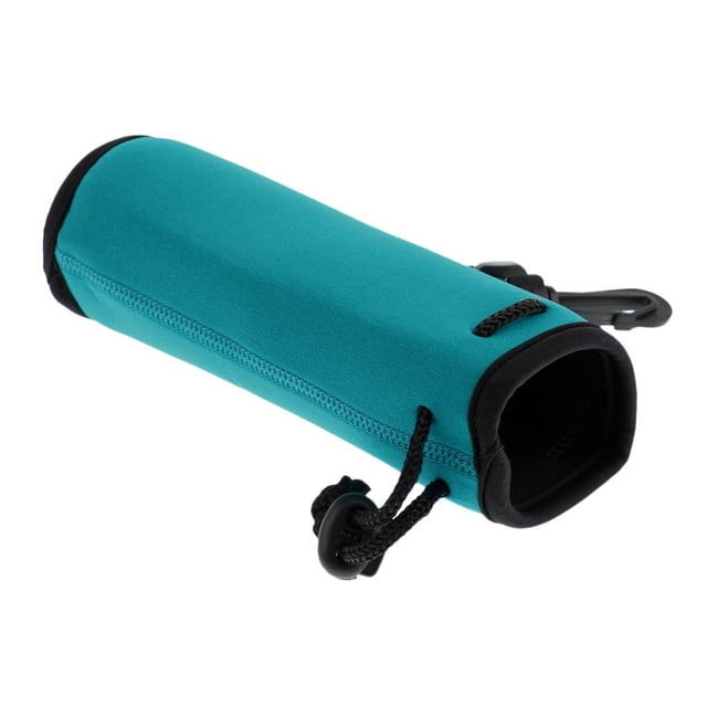 Funda de neopreno para botella para botella deportiva, botella de agua, bolsa para botella con lago azul