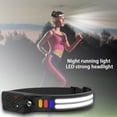 thumbnail image 4 of Linterna Frontal XPE+COB Recargable Por USB Brillante para Equipo Senderismo Y Acampada, 4 of 9