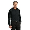 thumbnail image 4 of CornerStone Select Long Sleeve Snag Proof Tactical Polo-L (Black), 4 of 5