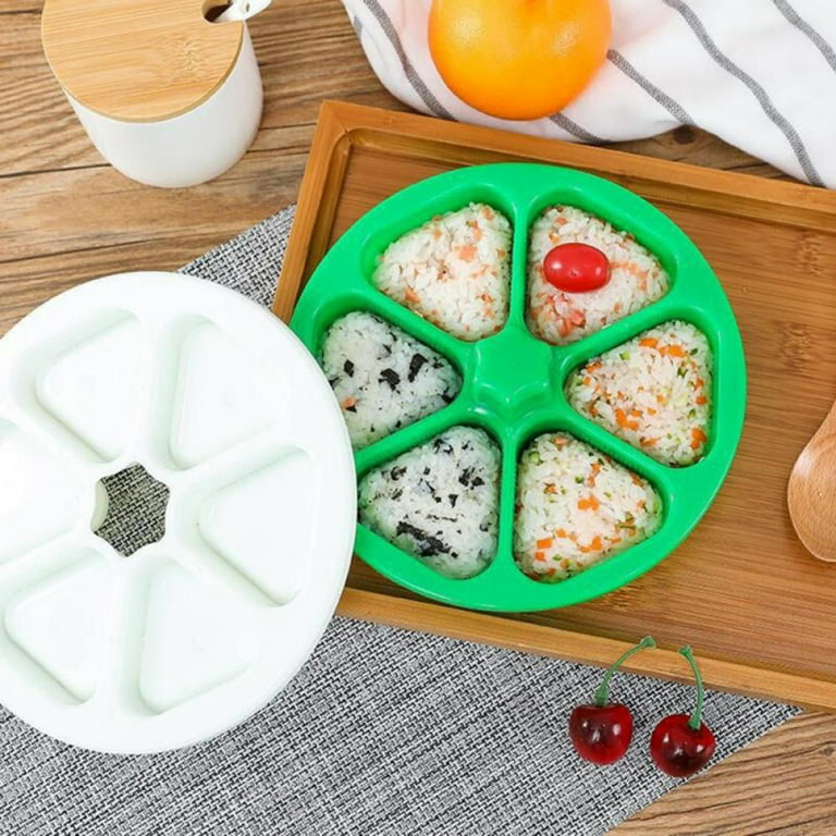 Nigiri Sushi Mold Onigiri Rice Ball Maker Warship Sushi Mold Bento Oval  Rice Ball Making Breakfast Kitchen Tools Easy Sushi Kit (Color : 1PC)
