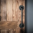 thumbnail image 7 of ATT Hardware 12'' Matte Black Iron Industrial Pipe Barn Door Handle, Grab Bar, Towel Bar, Antique Rustic Style, 7 of 7