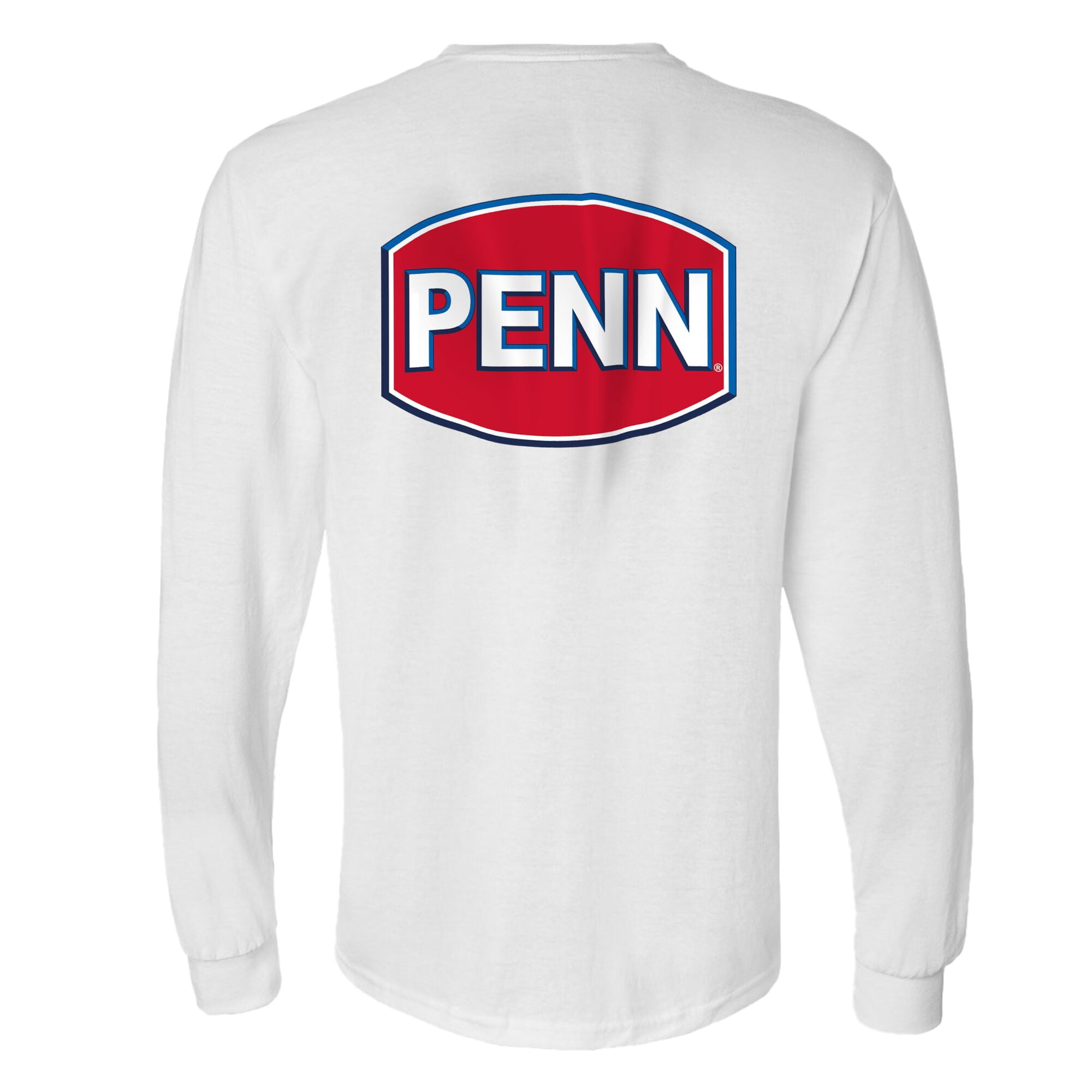 PENN Logo Long Sleeve T-Shirt, Size L (White)
