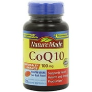 Nature Made CoQ10 100mg Liquid Softgels, 72 CT