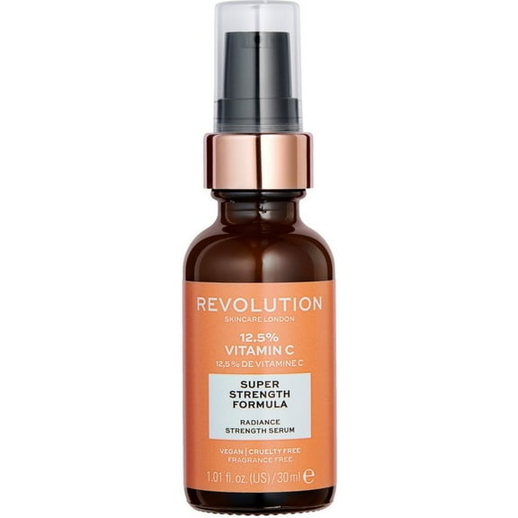 Makeup Revolution Revolution Skincare 12.5% Vitamin C Radiance Serum, Vitamin C Serum for Face, Le