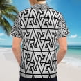 thumbnail image 6 of High Quality Hawaiian Shirts for Men Short Sleeve Aloha Beach Shirt Floral Summer Casual Button Down Shirts Blouses RVH8RQ, 6 of 7