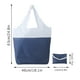 thumbnail image 2 of Xihbxyly Bolsas de Compra Plegables Recicladas, Diseño Ecológico y Reutilizable, Gran Capacidad, Plegables y Portátiles, Lona Duradera, Perfectas para La Compra, 63,5 X 46 X 15 Cm., 2 of 7