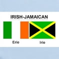 thumbnail image 2 of CafePress - Irish Jamaican 1 Body Suit - Baby Light Bodysuit, Size Newborn - 24 Months, 2 of 4