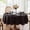 Black, variant on Home Fashions Caiden Elegance Damask Waterproof, Stain & Wrinkle Resistant Fabric Tablecloth, 70" Round, Black
