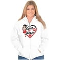 thumbnail image 4 of Betty Boop Sweet Yet Save Cute Sassy Zip Hoodie Sweatshirt Women Brisco Brands M, 4 of 6