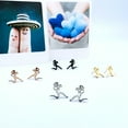 thumbnail image 5 of Runner Jewelry for Women - Female Runners Earring - Cross Country Jewelry (Runner - Super Saver), 5 of 7