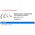 thumbnail image 2 of Starter Brush Set - Compatible with 1950 Studebaker Champion, 2 of 2