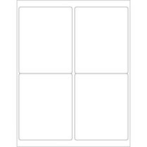 Office Depot® Brand Inkjet/Laser Labels, LL129MC, Rectangular, 4" x 5", White, Master Case Of 4,000