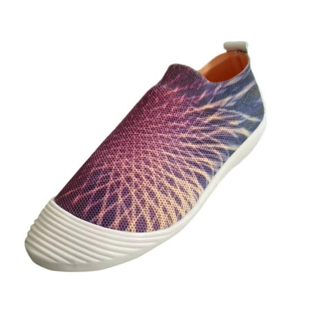 

ZIZOCWA Woman Slip On Shoes Women S Casual Shoes Size 10 Custom Women Running Shoe Slip On Walking Sneakers Breathable Casual Walking Shoes 41