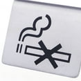 thumbnail image 3 of Restaurante Metal Advertencia Doble Lado Sunnimix Señales de no fumar, 3 of 7