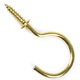 thumbnail image 1 of Clavo de ojo de oveja abierto, clavo de hierro cerrado plateado, accesorios para uñas en ángulo de oveja, gancho de tornillo de ojo de oveja para bricolaje, gancho de lámpara de 9 palabras,, 1 of 3