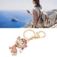 thumbnail image 5 of Lindo Perro Llavero, Cachorro único Hermoso Perro Llavero Bolsa Colgante Para Niñas Jóvenes Para Mochilas Anggrek Rosa, 5 of 8