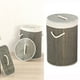 thumbnail image 5 of Cesto de Ropa Sucia Grande con Tapa, Plegable Cesta de Comestibles Cubo de Almacenamiento de Ropa Sucia para Habitación, 5 of 8