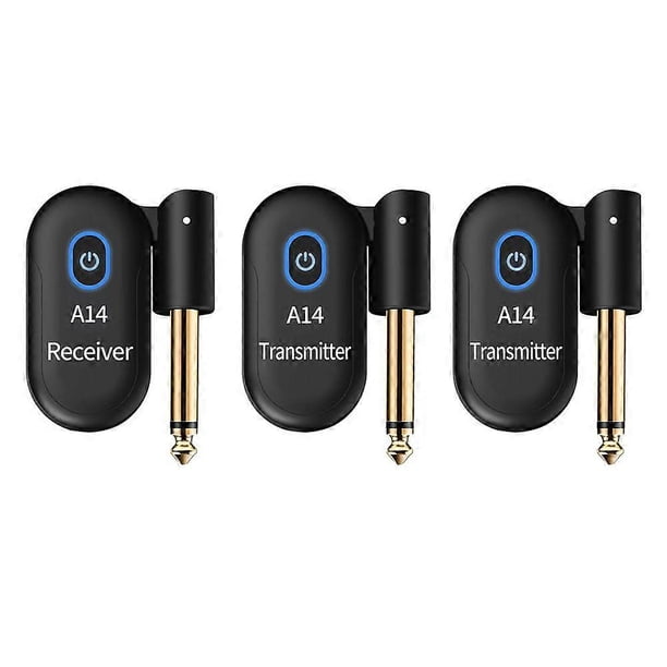 2-to-1 A14 Electric Guitar Wireless mitter Wireless ceiver Wireless Pickup Guitar Wireless