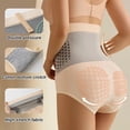 thumbnail image 4 of 3 Pack Women Shapewear Underwear, 4-in-1 Micro-Particle Sculpting Shapewear , High Waisted Underwear, 4 of 6