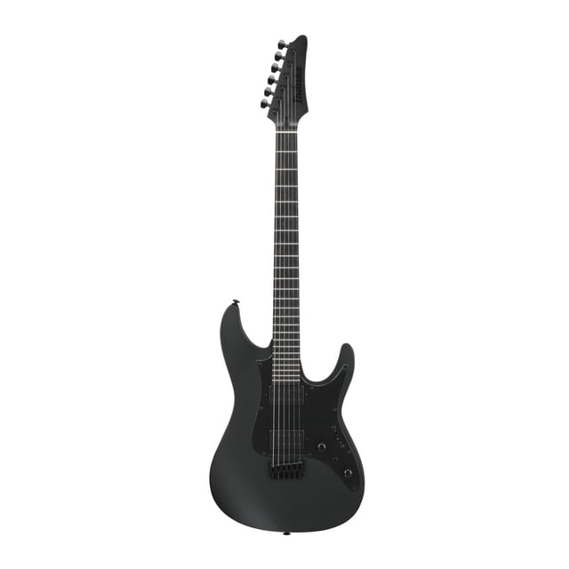 Guitarra eléctrica Ibanez AZ41B1BKF Black Flat de 6 cuerdas